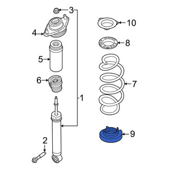 Infiniti OE - Rear Lower Coil Spring Insulator