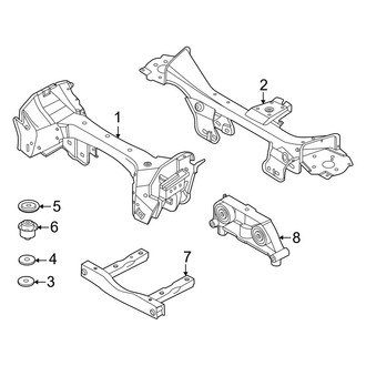 Infiniti OE - Rear Suspension - Suspension Mounting