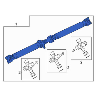 Infiniti OE - Rear Drive Shaft