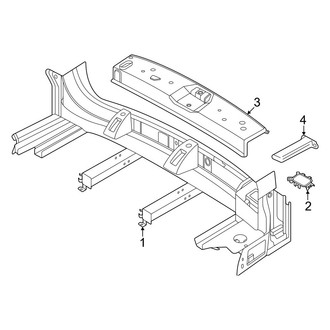 Infiniti OE - Rear Body & Floor - Rear Body