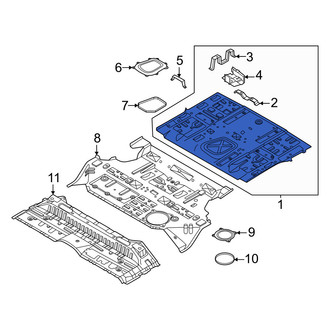 Infiniti OE - Rear Rearward Floor Pan