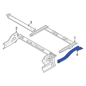 Infiniti OE - Rear Left Frame Side Member