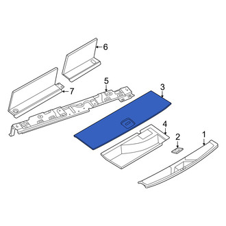 Infiniti OE - Rear Floor Storage Compartment Lid