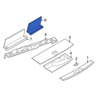 Infiniti OE - Rear Right Trunk Trim Panel