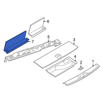 Infiniti OE - Rear Left Trunk Trim Panel