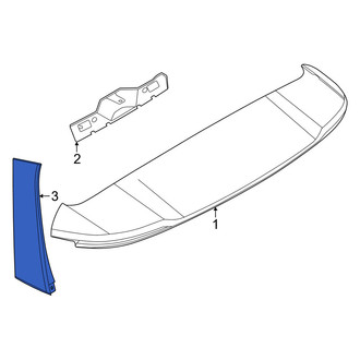 Infiniti OE - Rear Left Spoiler