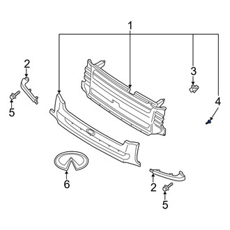 Infiniti OE - Mud Guard Screw