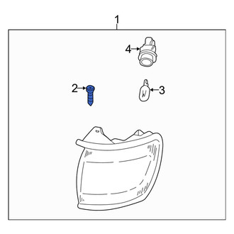 Infiniti OE - Parking Light Screw