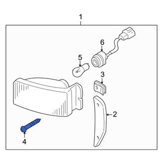 Infiniti OE - Turn Signal Light Housing Screw