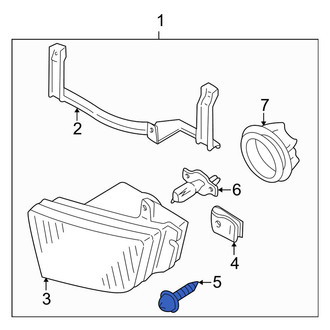 Infiniti OE - Fog Light Bolt