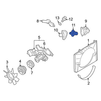 Infiniti OE - Engine Coolant Thermostat
