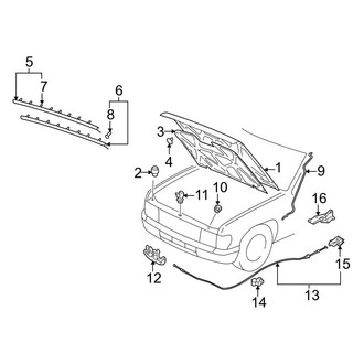 Infiniti OE - Hood & Components