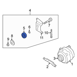 Infiniti OE - Accessory Drive Belt Idler Pulley