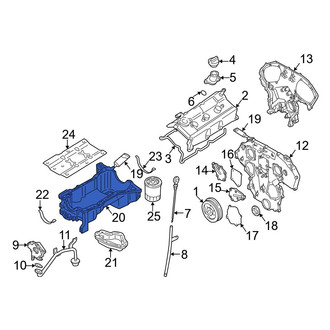 Infiniti OE - Lower Engine Oil Pan