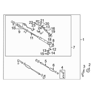 Infiniti OE - Steering Gear & Linkage