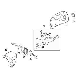 Infiniti OE - Steering Column - Shroud, Switches & Levers