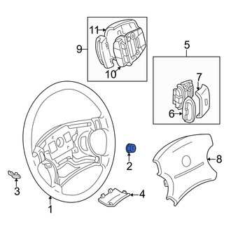 Infiniti OE - Steering Wheel Nut