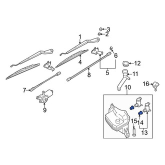 Infiniti OE - Windshield Washer Pump Grommet