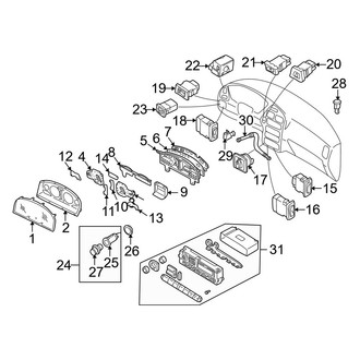 Infiniti OE - Instrument Panel - Cluster & Switches