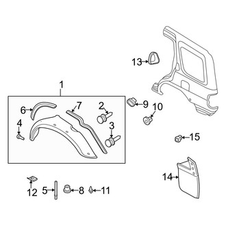 Infiniti OE - Quarter Panel - Exterior Trim