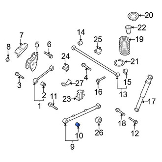 Infiniti OE - Rear Lower Suspension Control Arm Bushing
