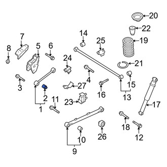 Infiniti OE - Rear Upper Suspension Control Arm Bushing