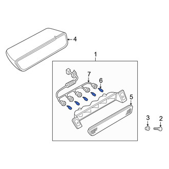 Infiniti OE - Center High Mount Stop Light Bulb