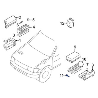 Infiniti OE - Fuse and Relay Center Bolt