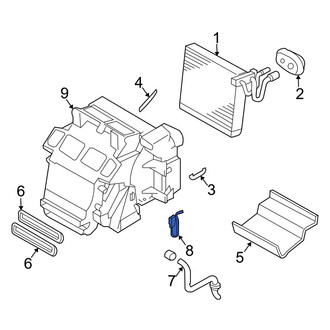 Infiniti OE - A/C Evaporator Temperature Sensor