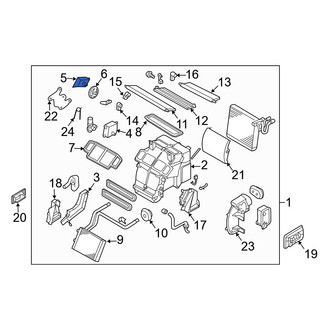 Infiniti OE - HVAC Blend Door Actuator