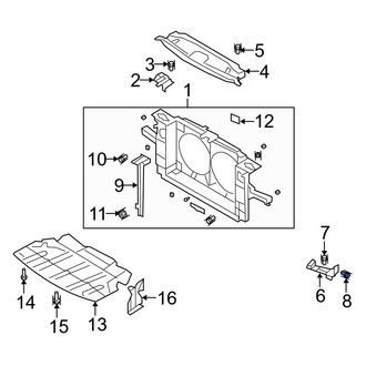 Infiniti OE - Deck Lid Hinge Bolt