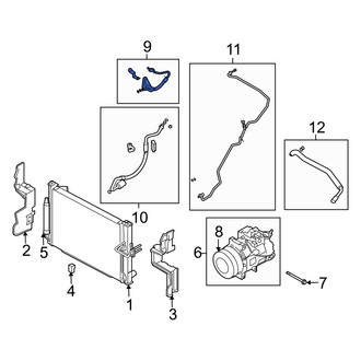 Infiniti OE - A/C Refrigerant Discharge Hose