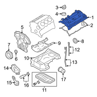 Infiniti OE - Right Engine Valve Cover