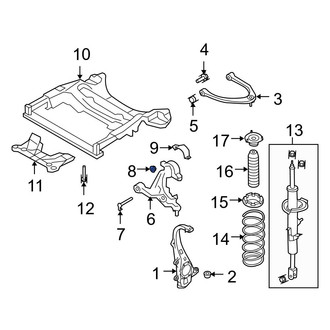 Infiniti OE - Outer Rack and Pinion Nut
