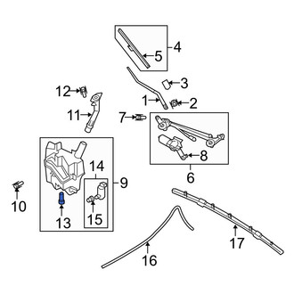 Infiniti OE - Washer Fluid Level Sensor