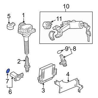 Infiniti OE - Engine Crankshaft Position Sensor Seal