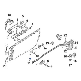 Infiniti OE - Inner Interior Door Handle Bolt