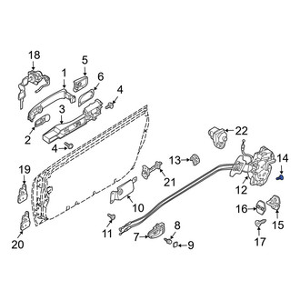 Infiniti OE - Door Latch Screw