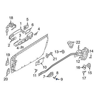 Infiniti OE - Interior Door Handle Screw Cap
