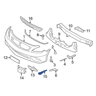 Infiniti OE - Rear Tow Hook