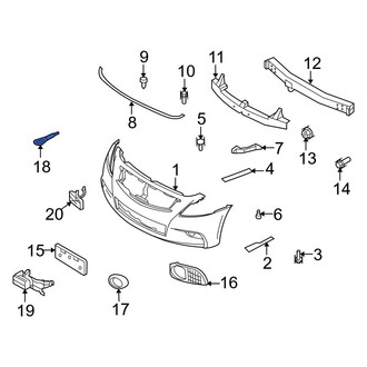 Infiniti OE - Rear Tow Hook