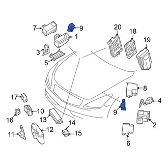 Infiniti OE - Engine Cooling Fan Motor Relay