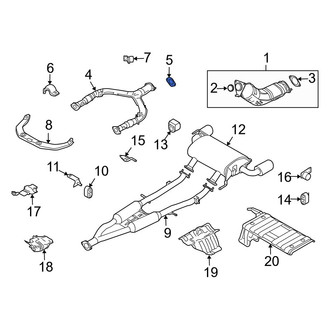 Infiniti OE - Exhaust Pipe Connector Gasket