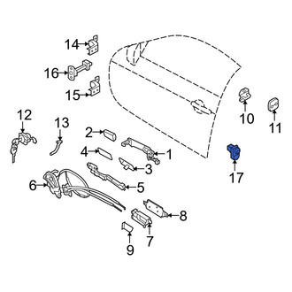 Infiniti OE - Rear Door Ajar Switch