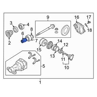 Infiniti OE - Differential Crush Sleeve