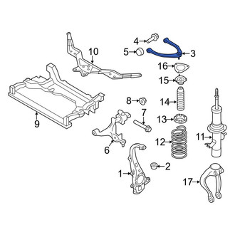 Infiniti OE - Front Left Lower Suspension Control Arm