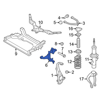 Infiniti OE - Rear Suspension Control Arm