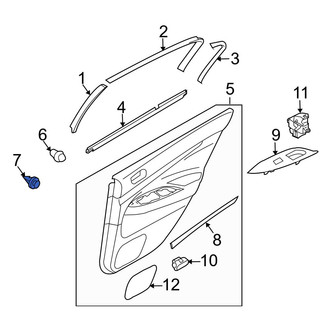 Infiniti OE - Door Interior Trim Panel Retainer