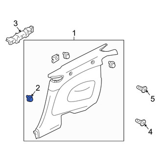 Infiniti OE - Front Door Interior Trim Panel Retainer