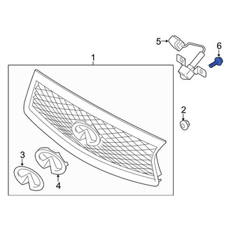 Infiniti OE - Windshield Molding Screw